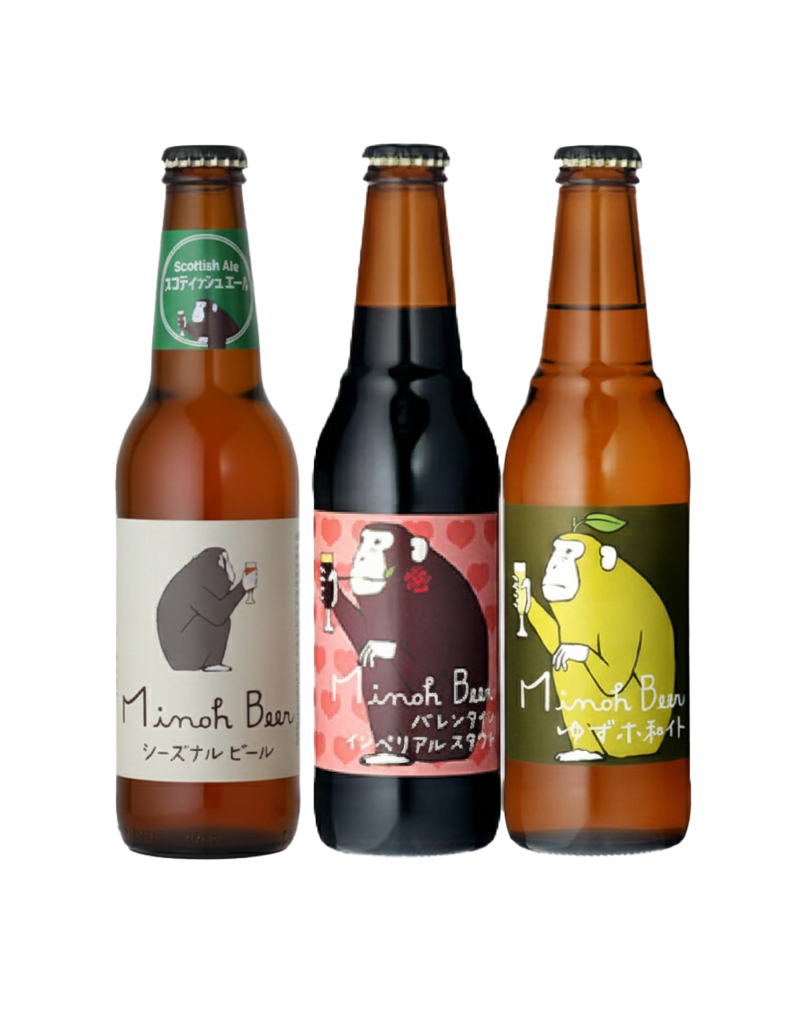 バレンタイン限定<br>「冬のバラエティ」3本セット(オリジナルステッカー付き)