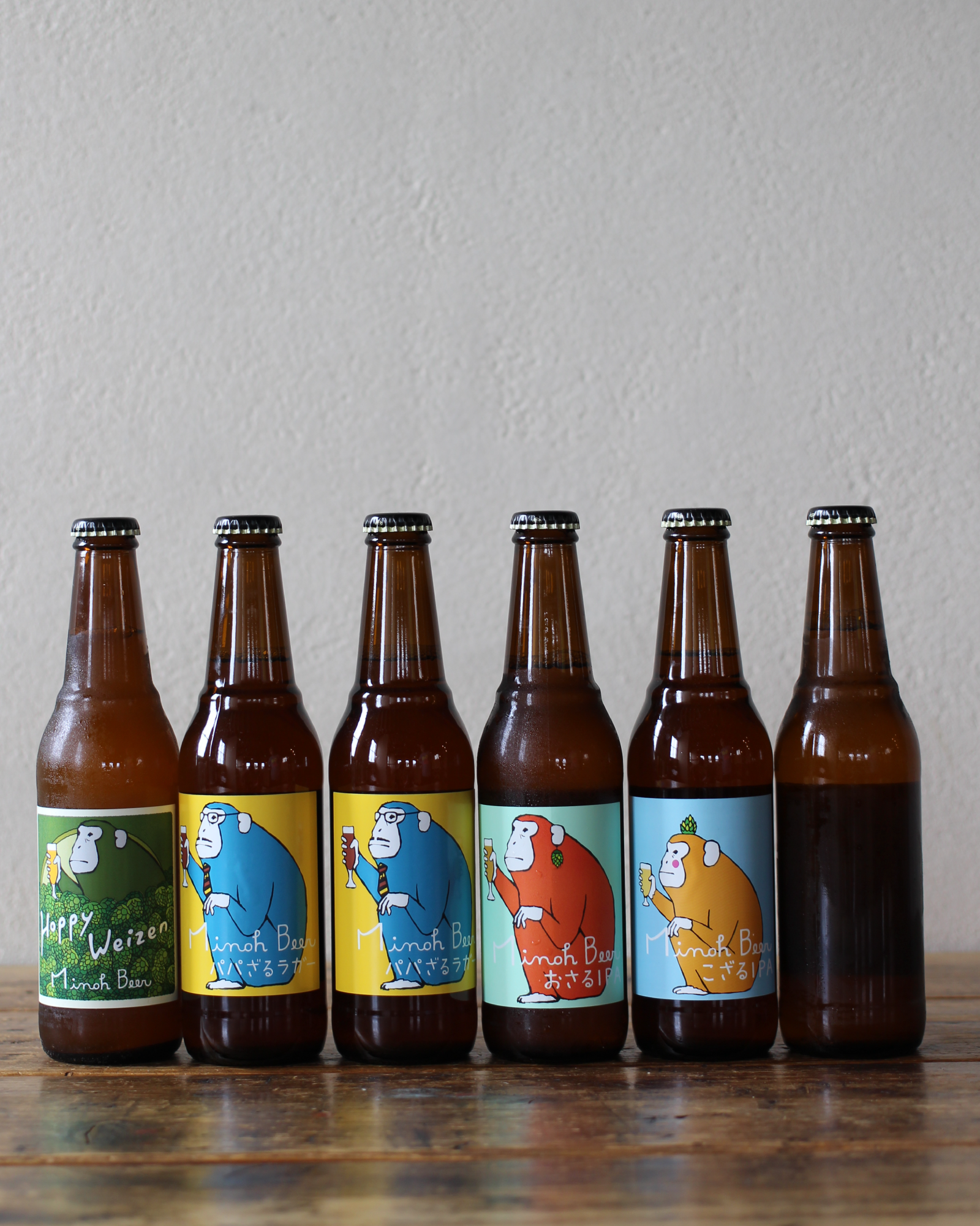 【父の日】オンリーワンバラエティビール6本セット（無地ラベル付き）