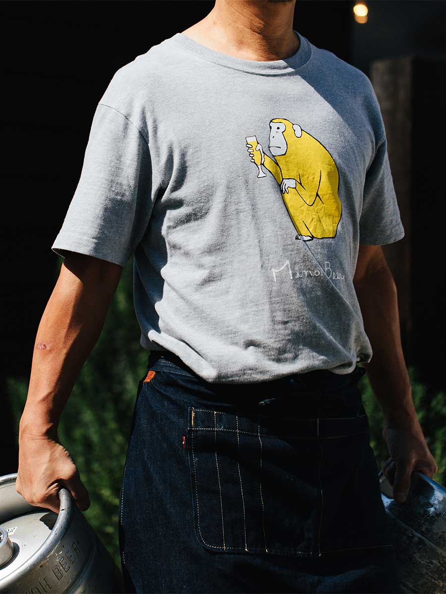 おさるTシャツ (おさる黄色)